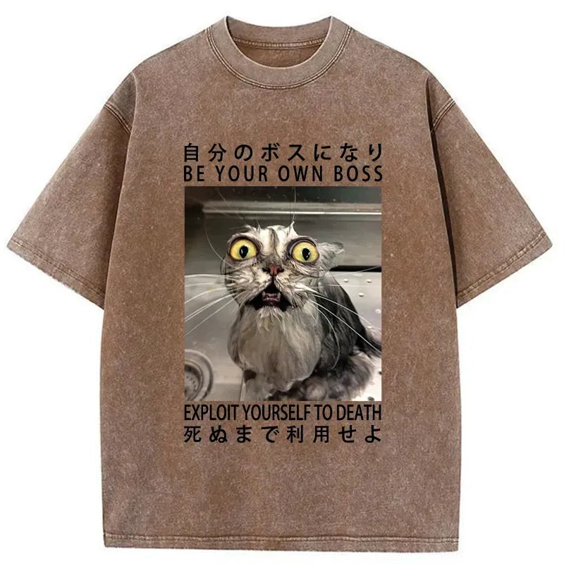 trendy japanese streetwear t shirt for summer
