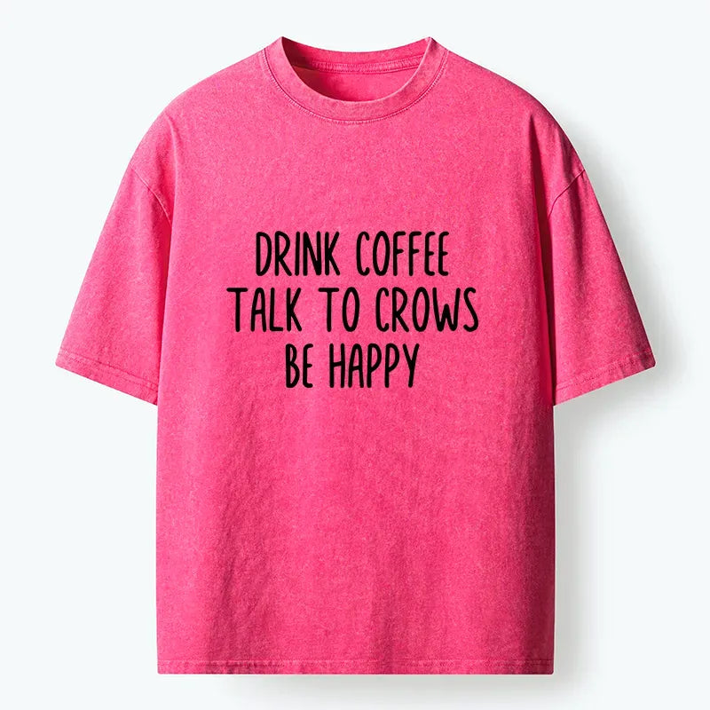 Kyoto-Lion Happy Life Washed T-Shirt