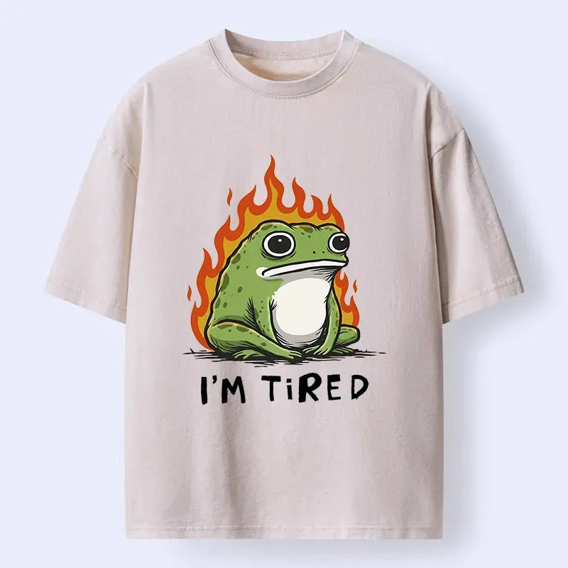 Tired Frog Japan Washed T-Shirt