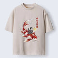 Vintage Washed T-Shirt for Japanese Streetwear