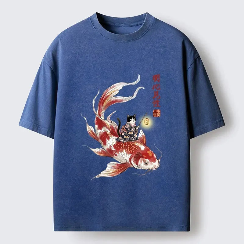 Cute Cat T-Shirt Gift for Her