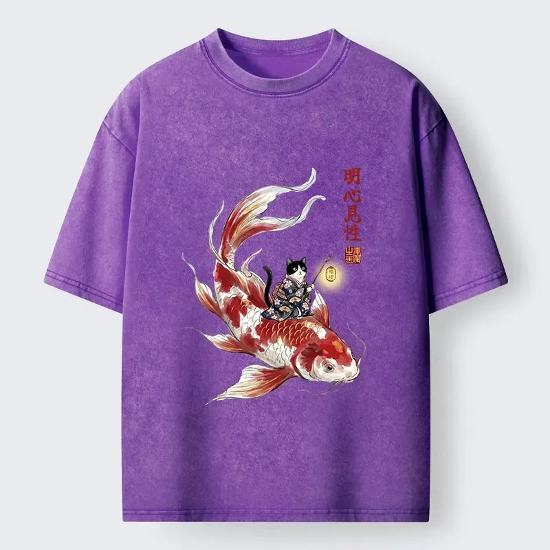 Cute Cat T-Shirt Gift for Her