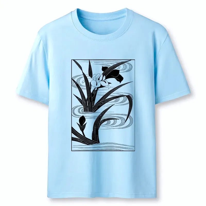 Kyoto Lion Japanese Art T-Shirt On Sale