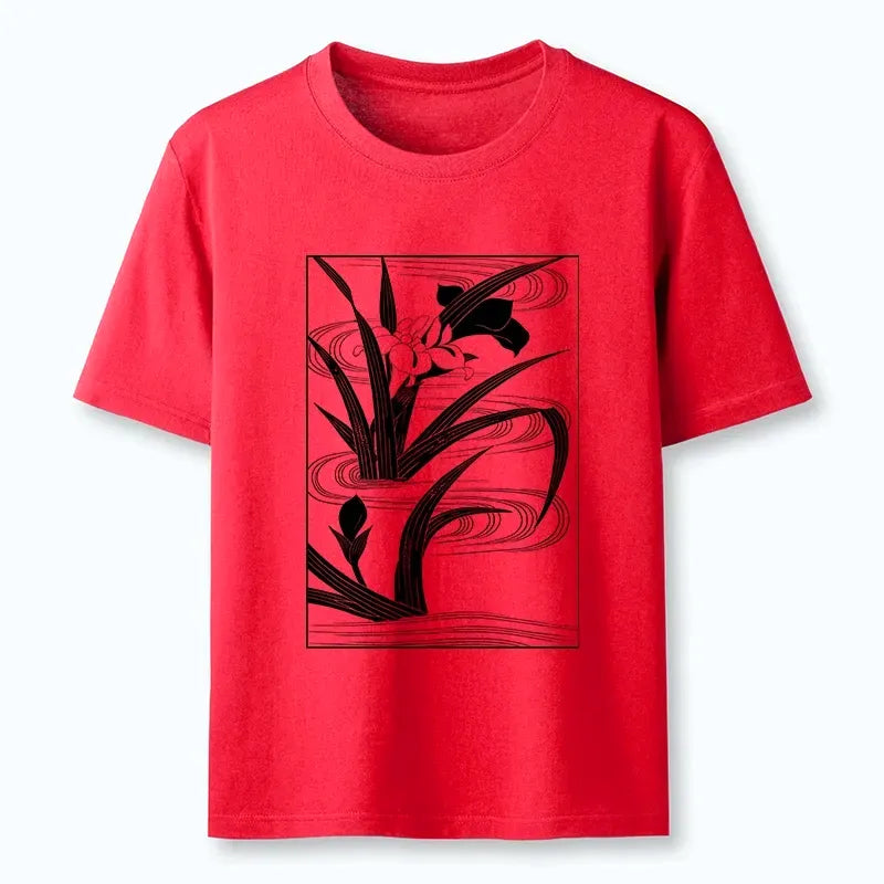 Kyoto Lion Japanese Art T-Shirt On Sale