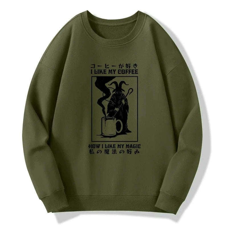 Japanese Kyoto Lion sweatshirt for daily wear