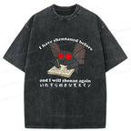 kyoto lion unisex cotton t-shirt gift idea