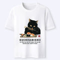 Japanese Ukiyo-e Cat Tee for Casual Wear