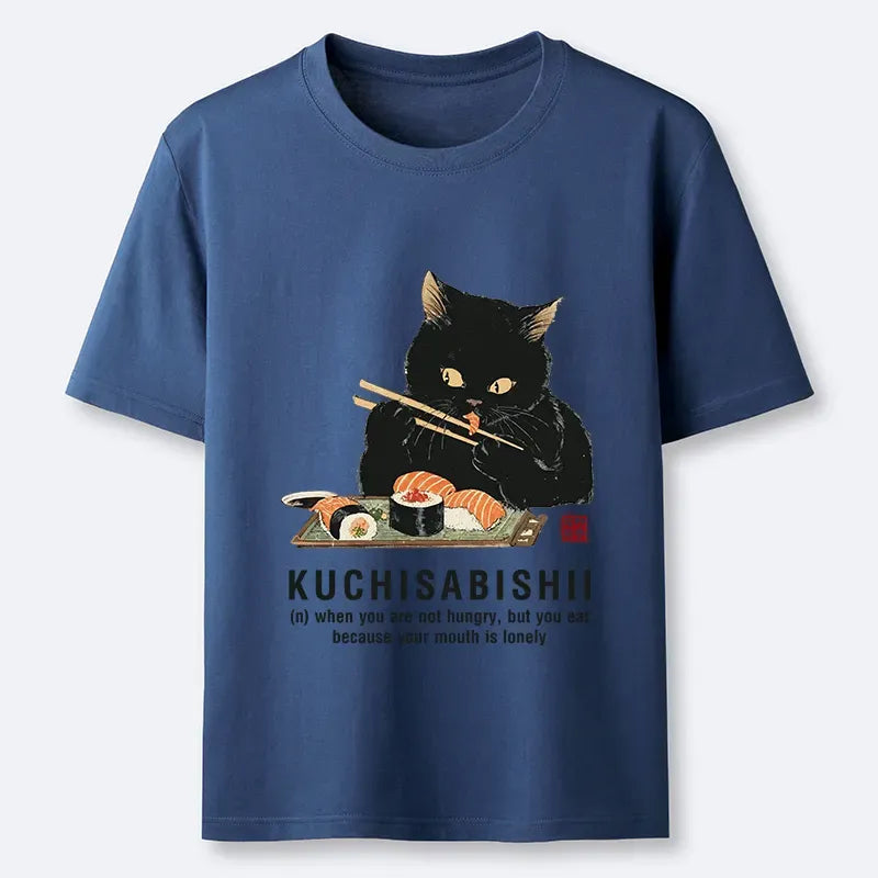 Kyoto-Lion Cat£ºNot Hungry, Just Bored Classic T-Shirt
