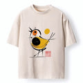 Kyoto Lion Unisex Cotton T-Shirt for Streetwear