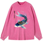 Japanese Koi Fish Long Sleeve T-Shirt