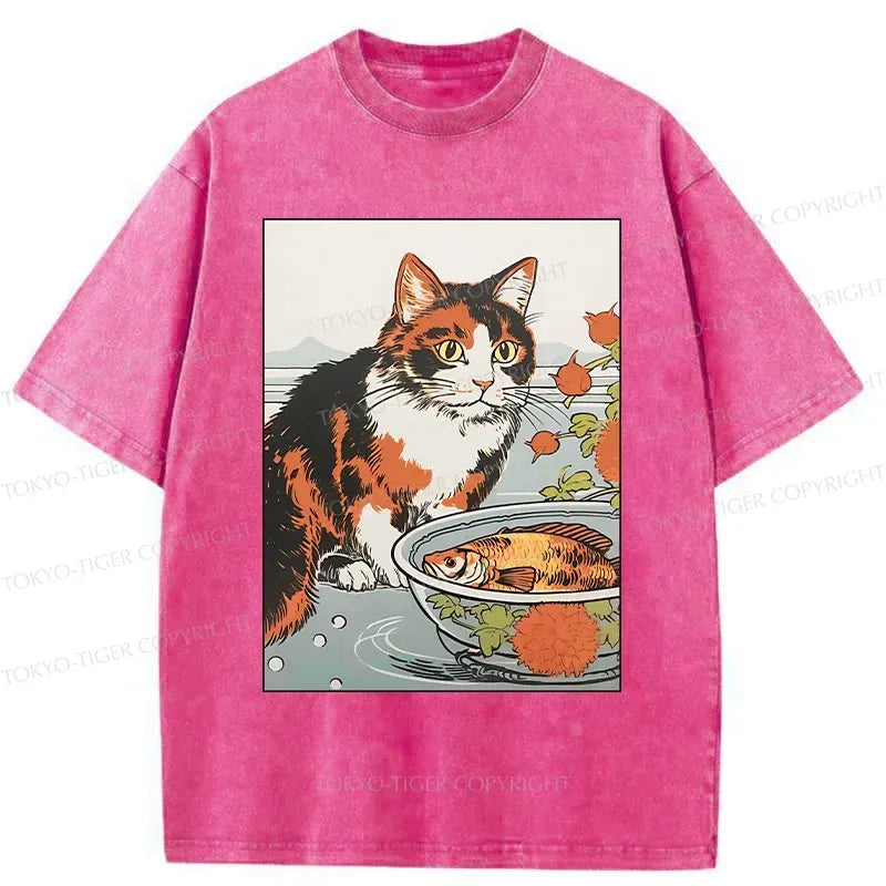 Best Seller Japanese Koi Cat Shirt