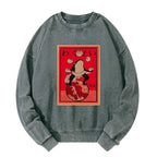 Funny Frog Sweatshirt for Japanese Culture