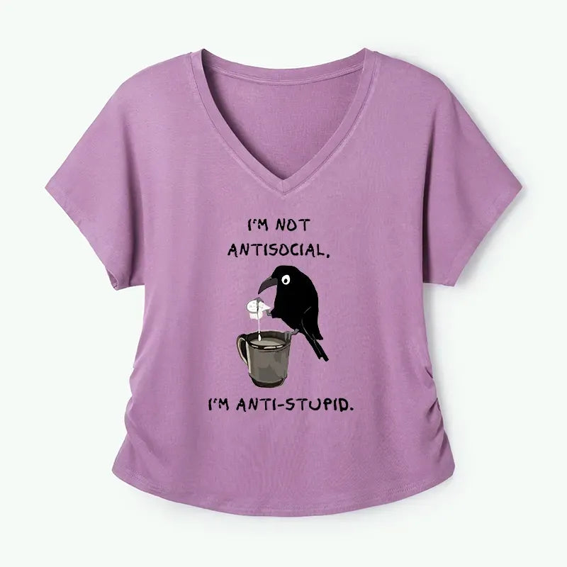 Modal Dolman Sleeve Japanese Style Tee