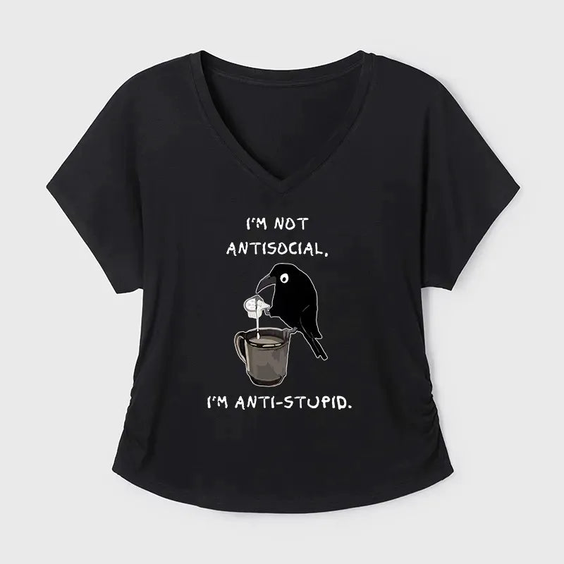 Modal Dolman Sleeve Japanese Style Tee
