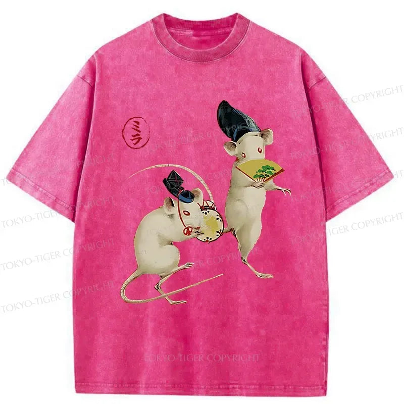 Japanese Retro T-Shirt for Daily Wear