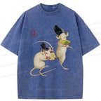 Washed Dancing Mouse T-Shirt Best Seller