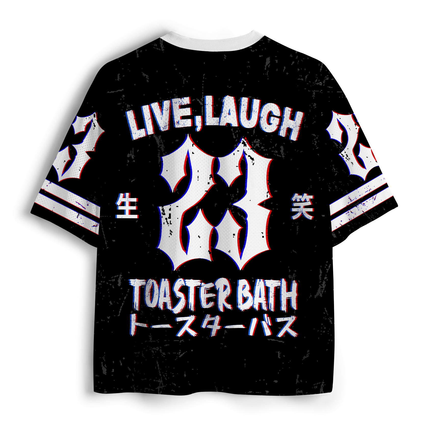 Kyoto-Lion Glitch Live,Laugh,Toast Mesh Jersey