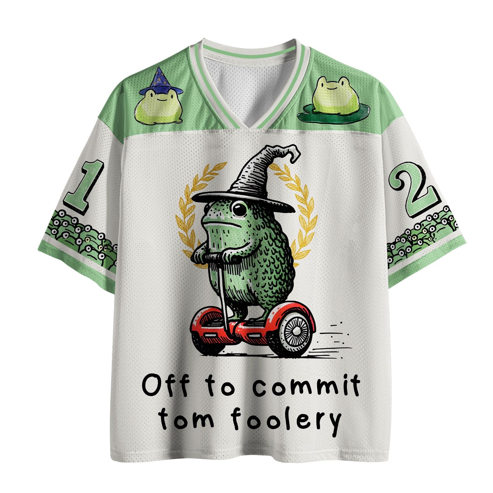 Vintage Frog Scooter Mesh Jersey