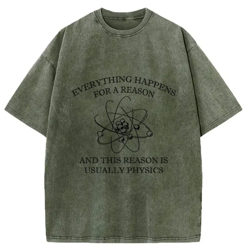 Japanese washed t-shirt for daily wear