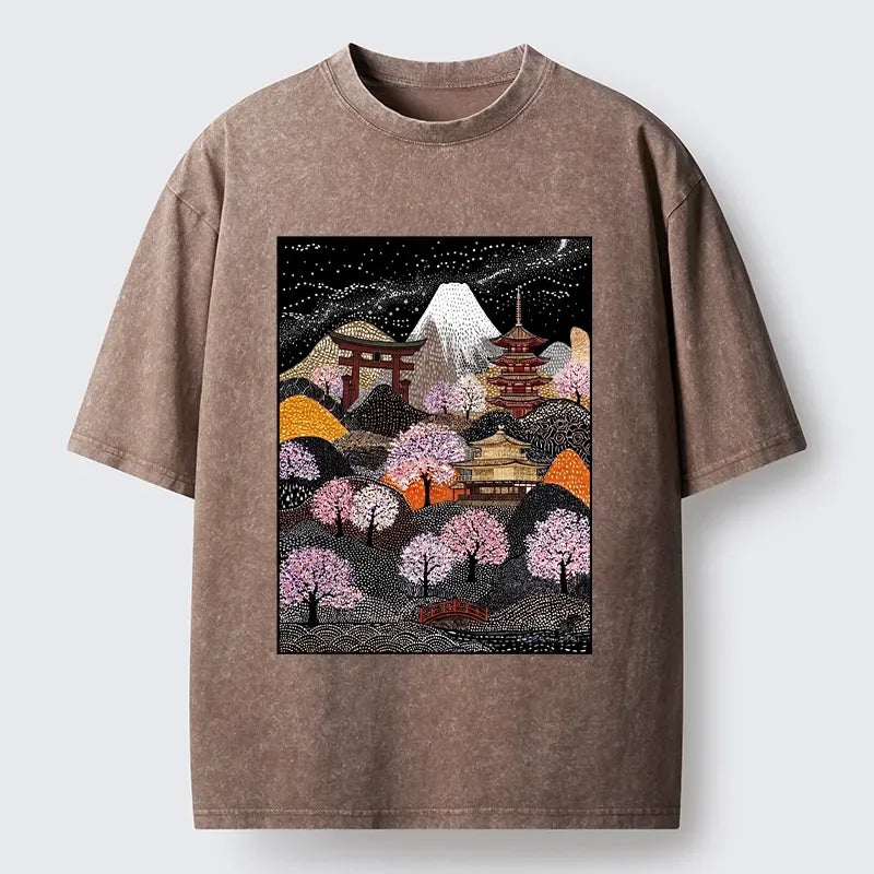 Vintage Kyoto Wash T-Shirt Gift for Her