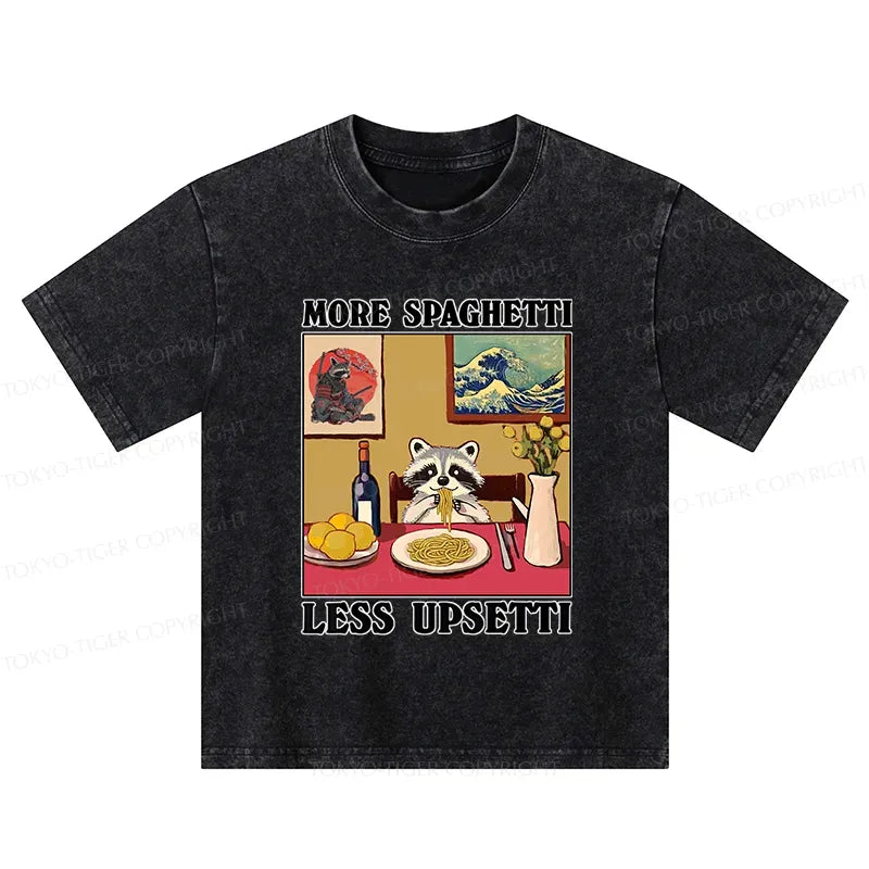 Japanese Kids Washed T-Shirt for Daily Wear