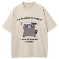 Anxiety Coping Unisex Tee Gift Idea