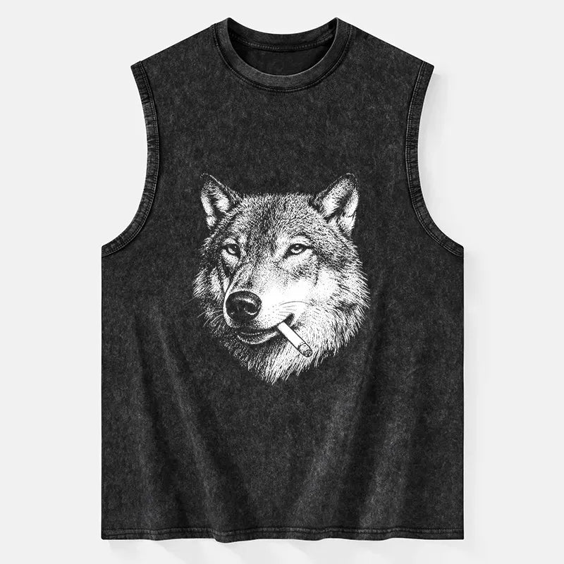 Japanese Washed Tank for Streetwear