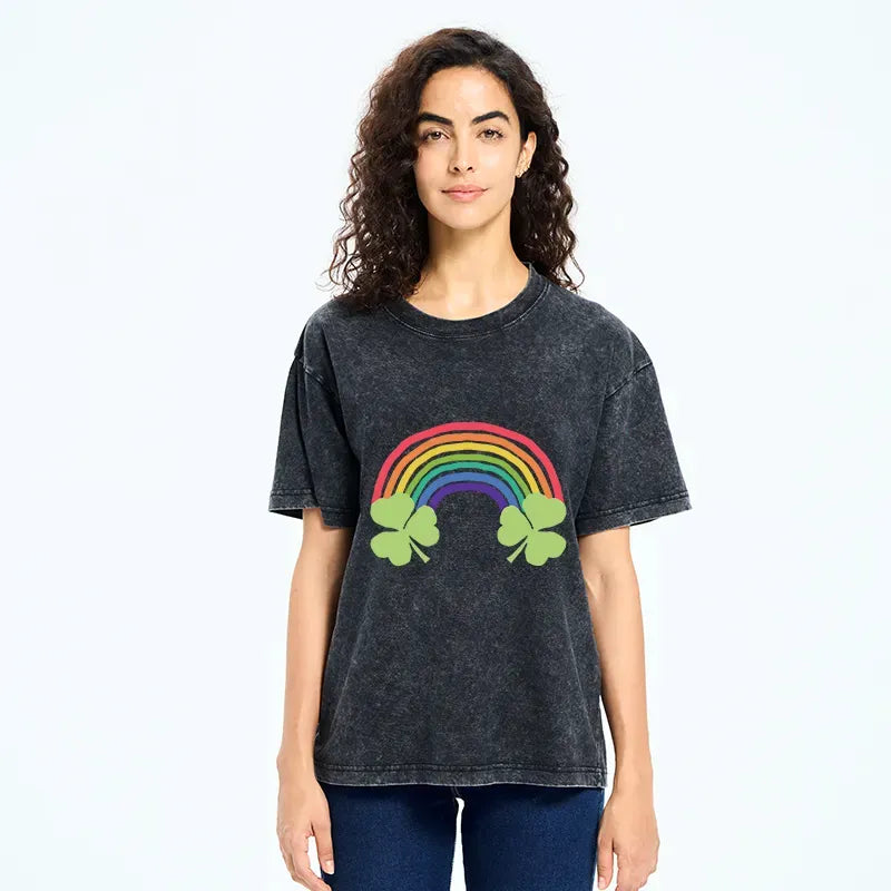 Kyoto Lion Rainbow T-Shirt for Streetwear