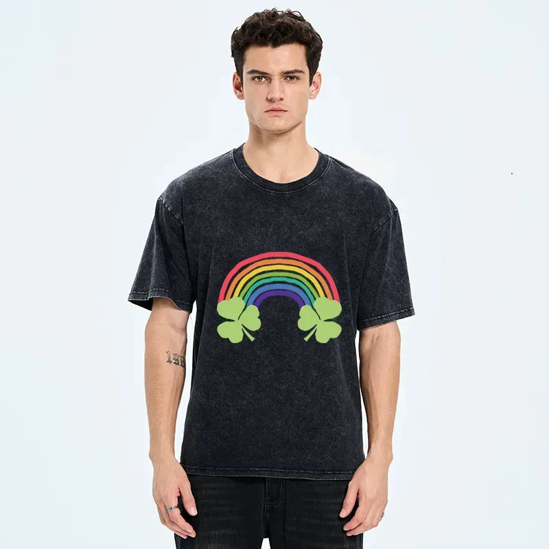 Kyoto Lion Rainbow T-Shirt for Streetwear