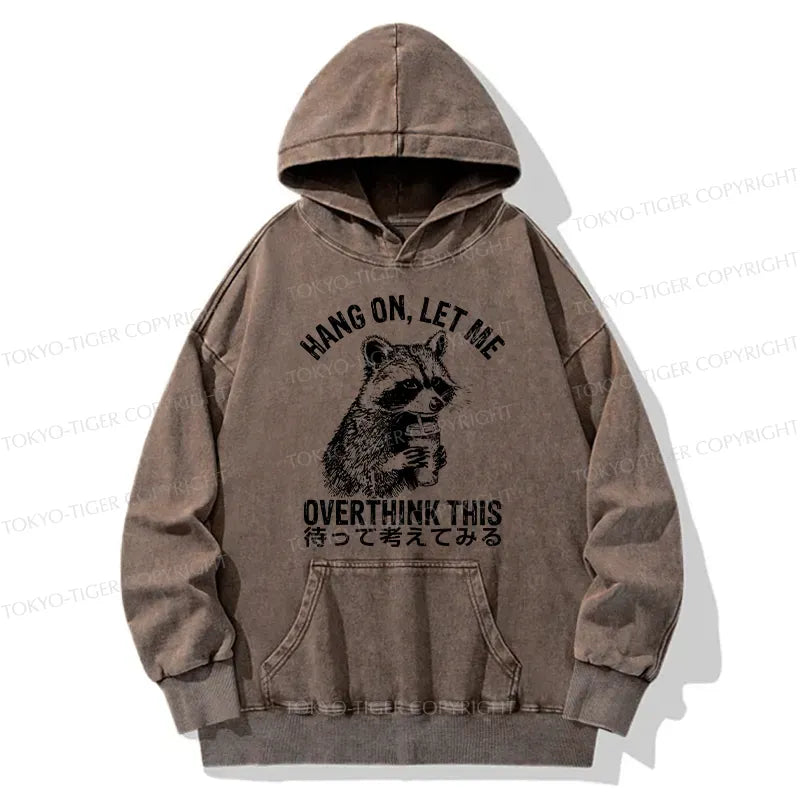 Japanese Washed Raccoon Hoodie