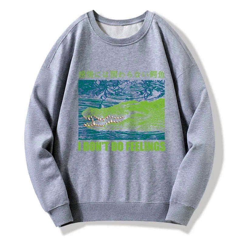 emotionless crocodile unisex sweatshirt limited edition