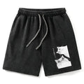 Kyoto Cat Shorts for Daily Wear