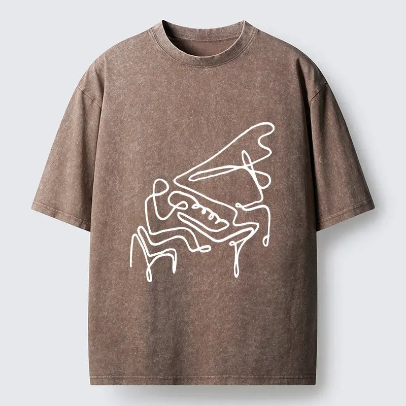 Kyoto Lion Unisex Cotton Tee for Summer