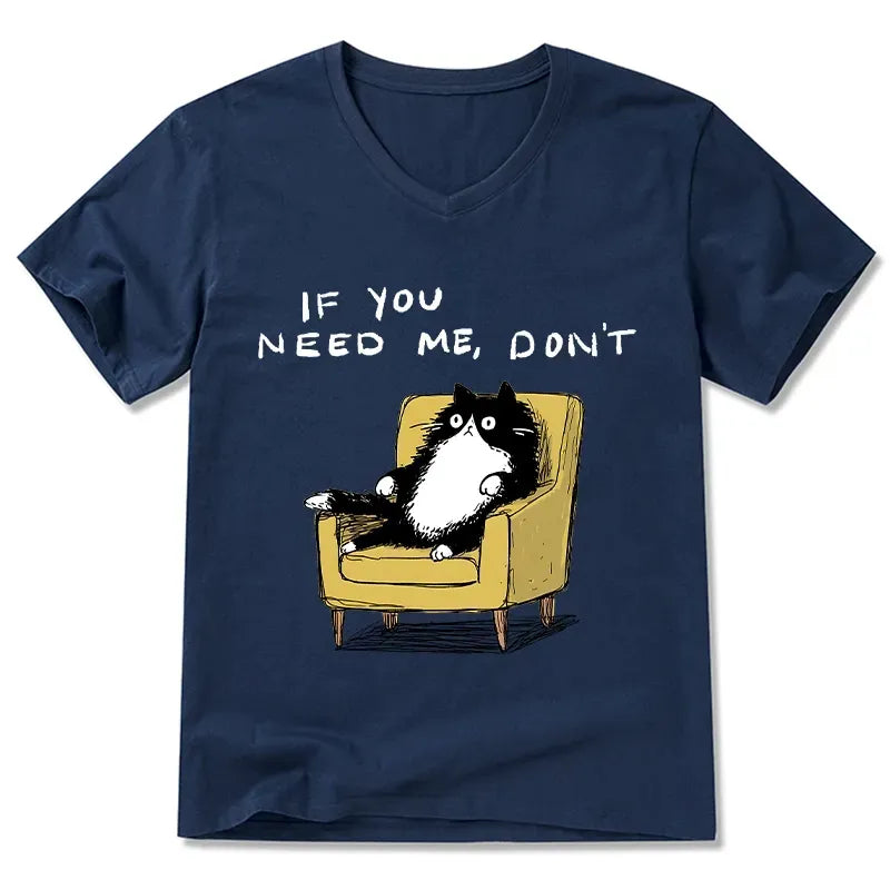 Vintage Cat Tee for Summer