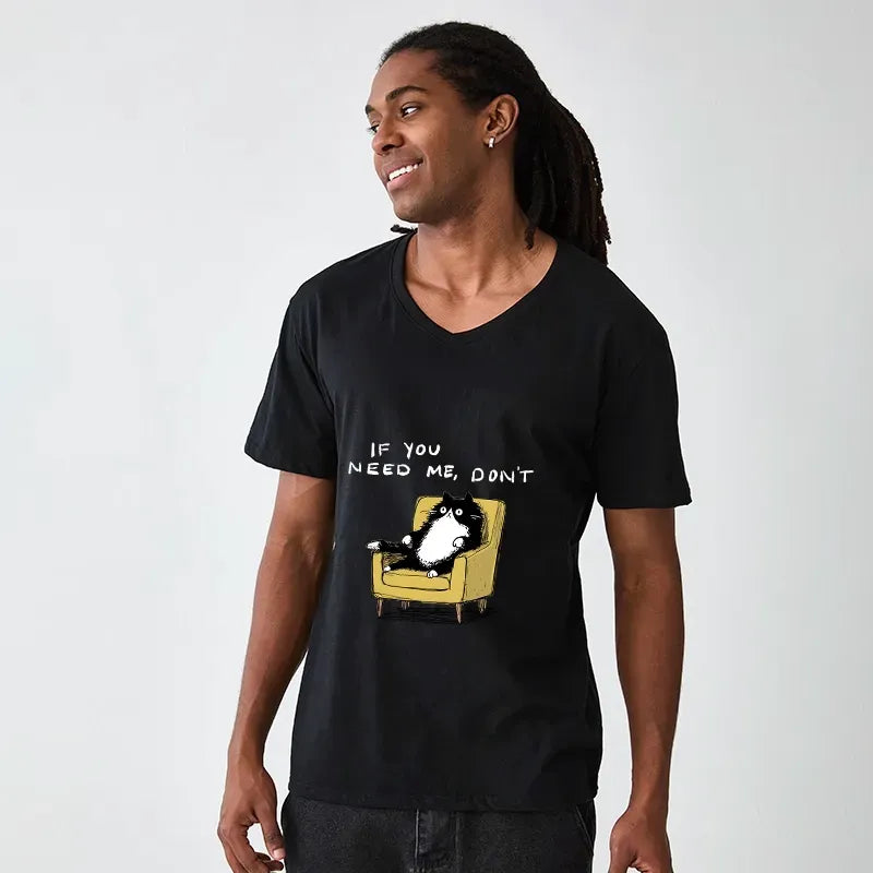 Vintage Cat Tee for Summer