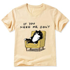 Vintage Cat Tee for Summer