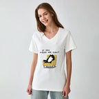 Japanese Cat V-Neck T-Shirt