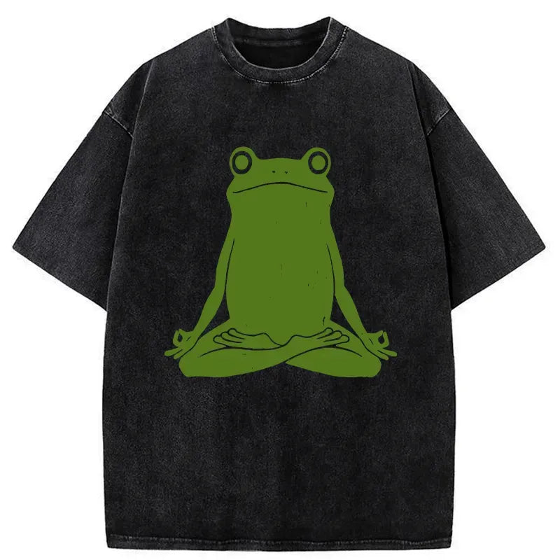 japanese style washed tee free shipping