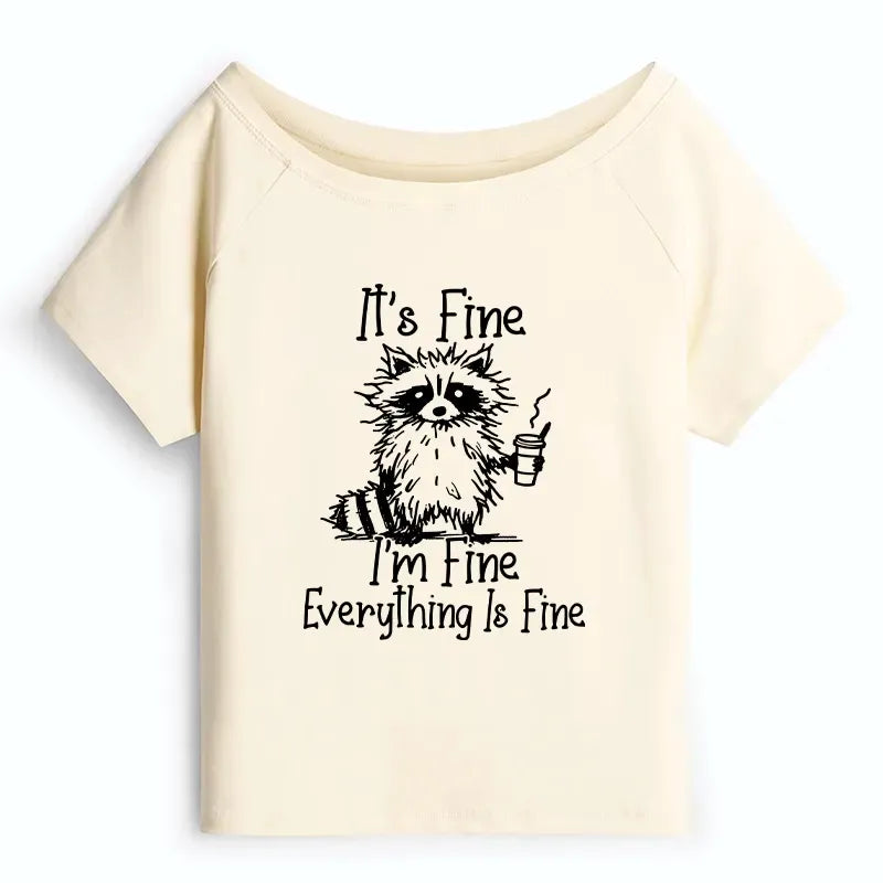 soft cotton meme tee for summer vacation
