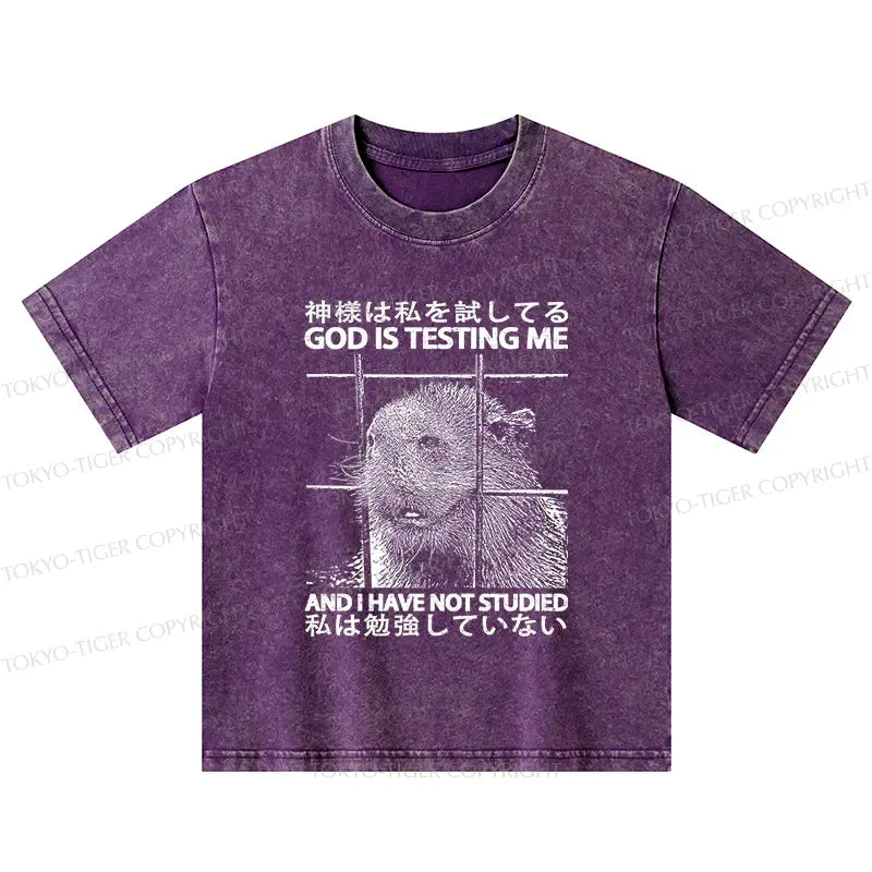Japanese vintage kids tee for daily wear