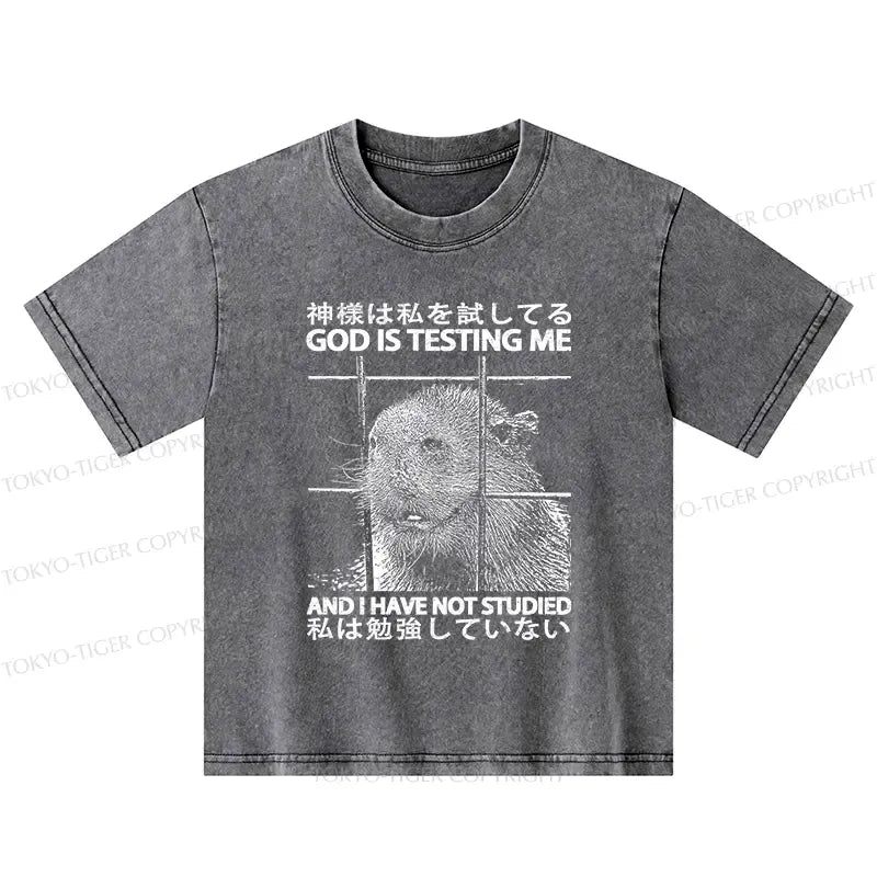 Japanese vintage kids tee for daily wear