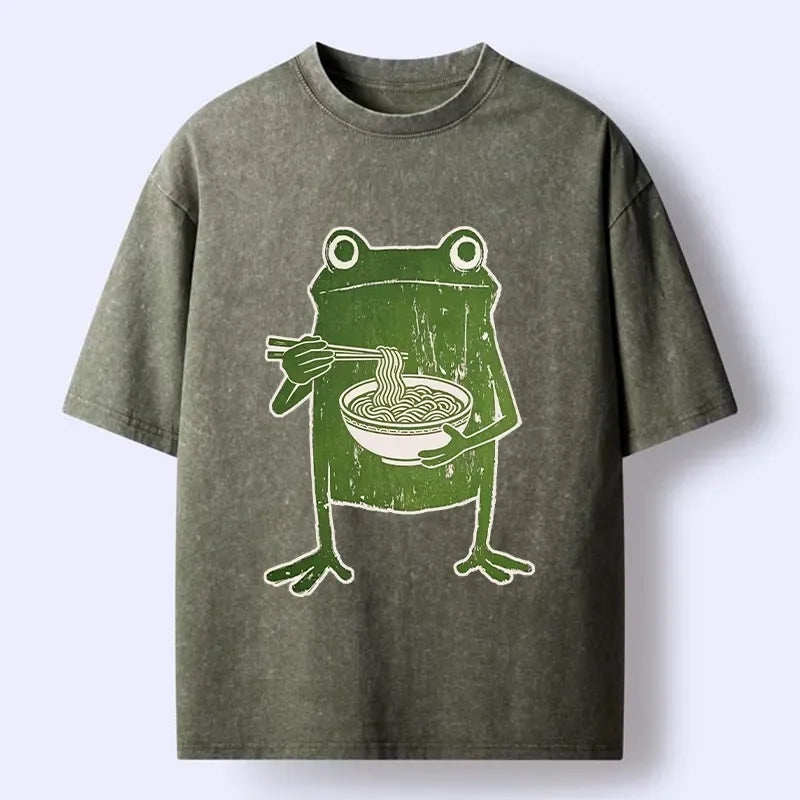 Kyoto Frog Ukiyo-e T-Shirt Best Seller