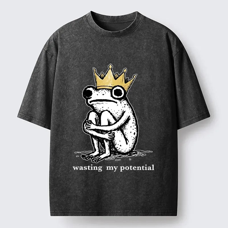 Japanese retro meme t-shirt for daily wear