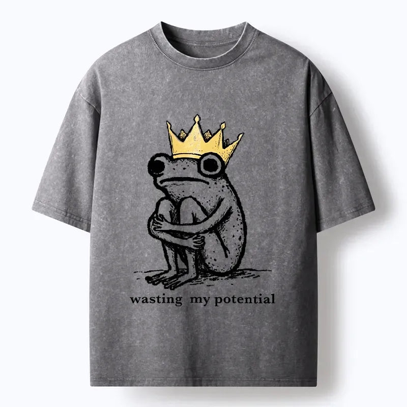 Japanese retro meme t-shirt for daily wear