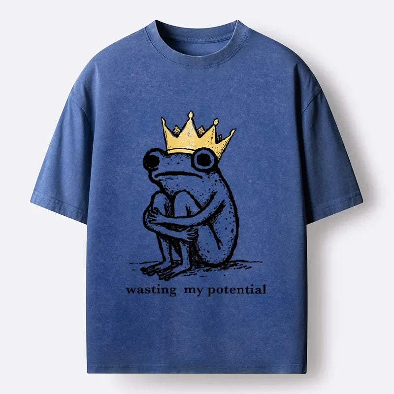 Japanese retro meme t-shirt for daily wear