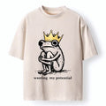 Japanese retro meme t-shirt for daily wear