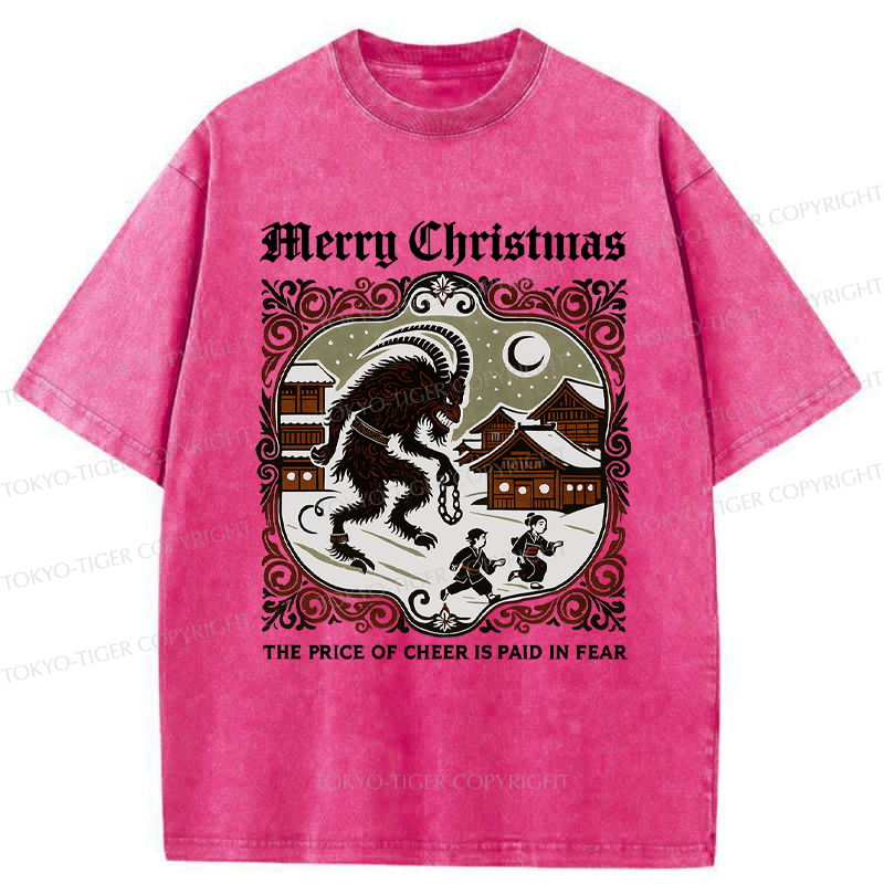 Kyoto-Lion The Price of Cheer is Paid in Fear Washed T-Shirt