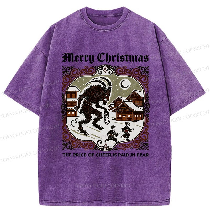 Washed Japanese T-Shirt for Daily Wear
