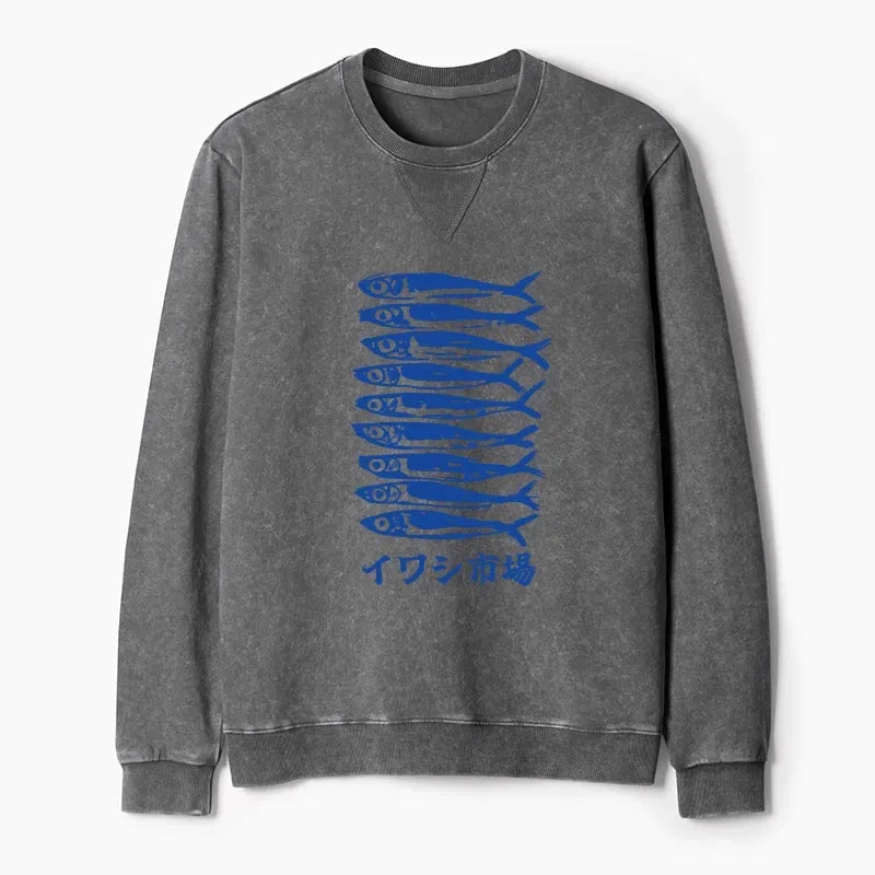 washed terry sweatshirt for summer