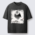 Kyoto-Lion A Bird In Ink Washed T-Shirt